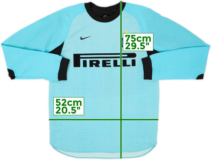2000-01 Inter Milan GK Shirt Dany #1 - 4/10 - (M)
