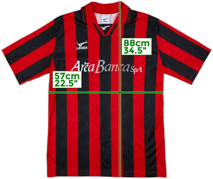 1999-00 Foggia Home Shirt #2 - 6/10 - (L)