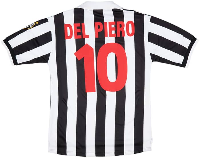 1998-99 Juventus Home Shirt Del Piero #10 - 4/10 - (L)