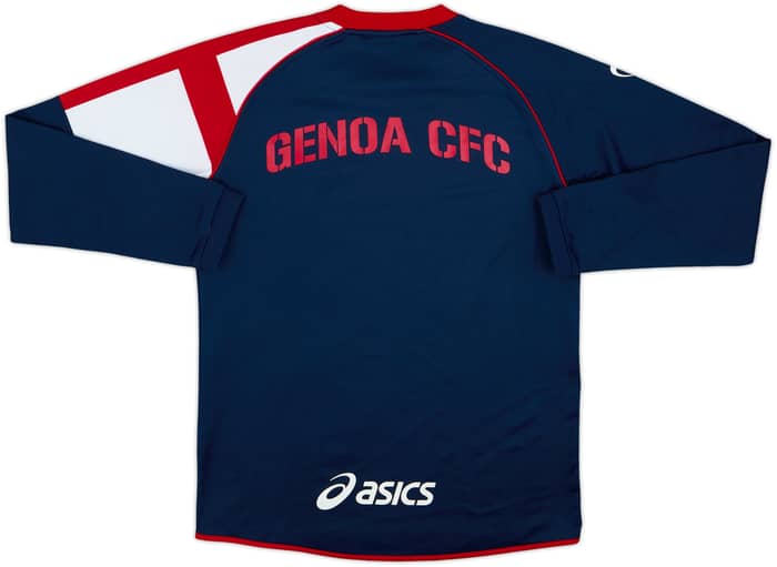 2008-09 Genoa Asics Training L/S Shirt - 8/10 - (S)
