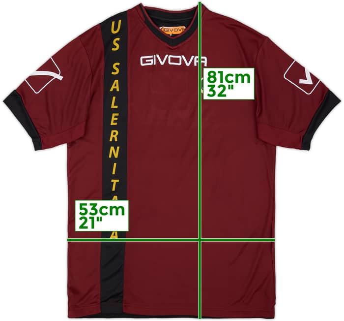 2016-17 Salernitana Givova Training Shirt - 7/10 - (L)