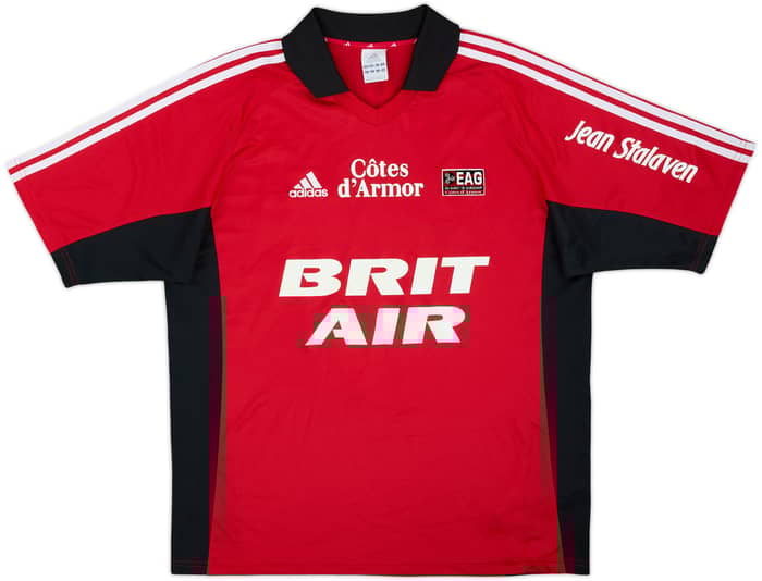 2003-04 EA Guingamp Home Shirt Bernard Drogball #9 - 5/10 - (L)