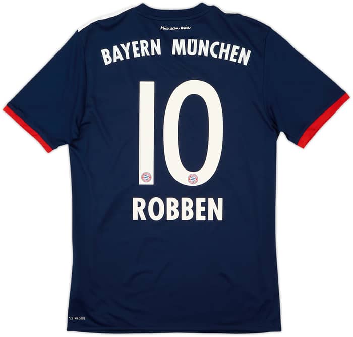 2017-18 Bayern Munich Away Shirt Robben #10 - 10/10 - (S)