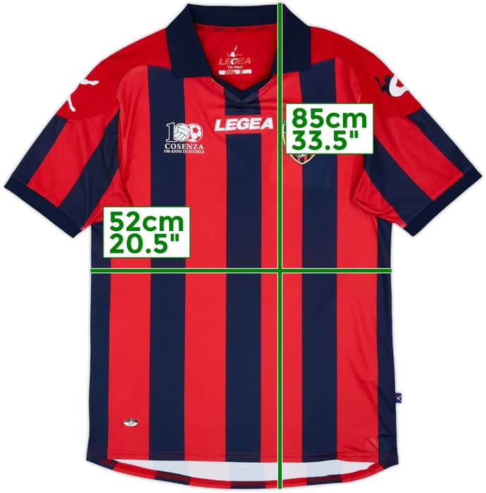 2013-14 Cosenza Home Shirt - 9/10 - (L)