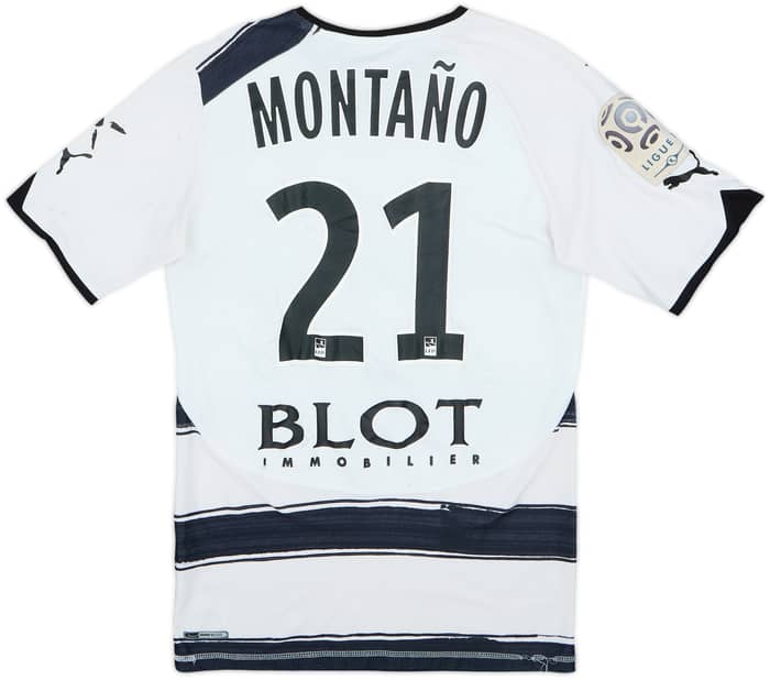 2010-11 Stade Rennais Match Issue Away Shirt Montano #21