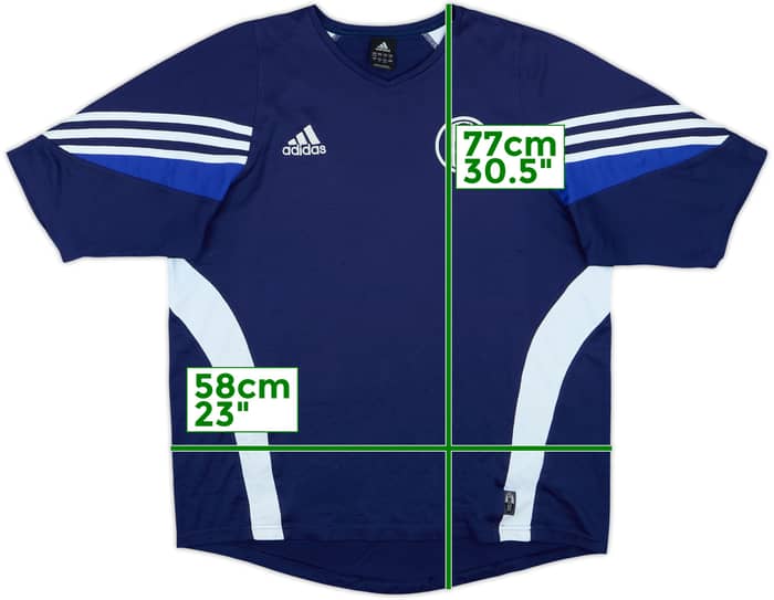 2004-05 Schalke adidas Training Shirt - 6/10 - (XL)