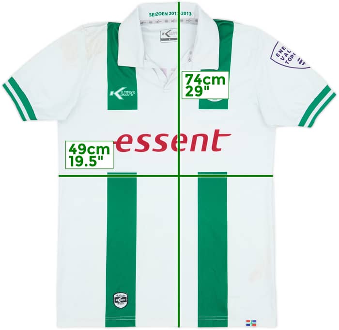 2012-13 FC Groningen Home Shirt #3 - 5/10 - (L)