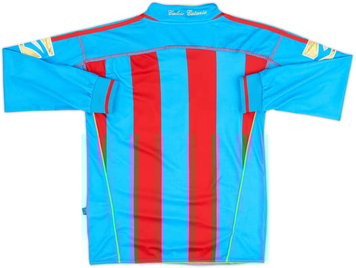2007-08 Catania Home L/S Shirt - 6/10 - (XS)