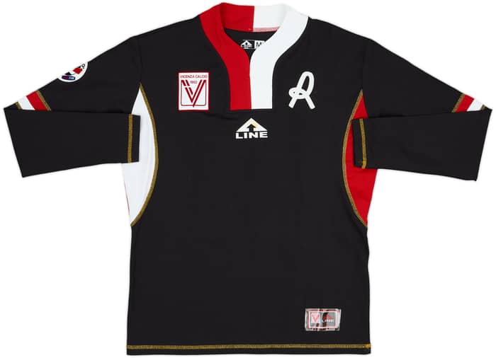 2005-07 Vicenza Match Issue Away L/S Shirt Padoin #21