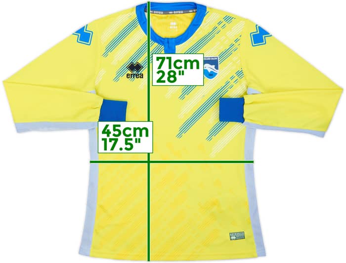 2016-17 Pescara Away L/S Shirt - 8/10 - (M)