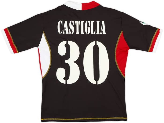 2005-07 Vicenza Match Issue Away Shirt Castiglia #30