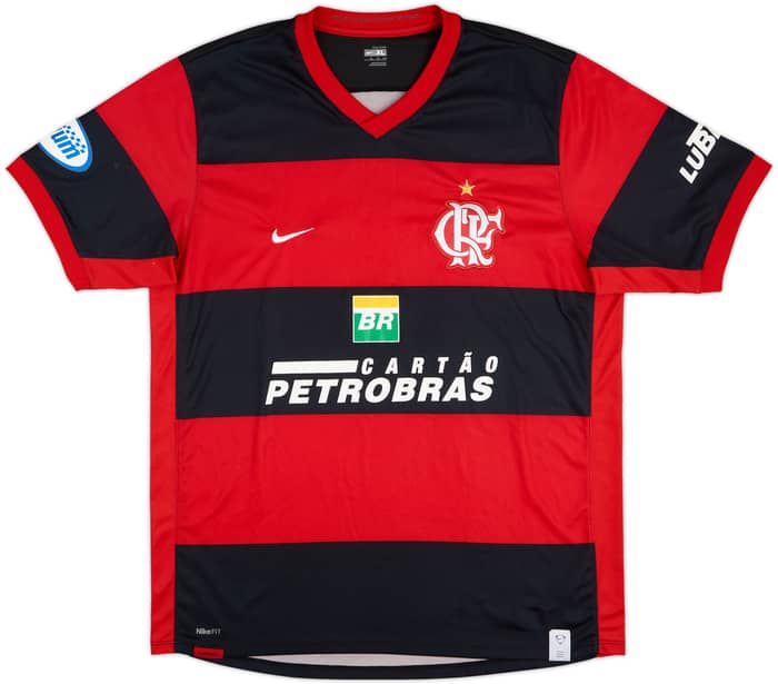 2008 Flamengo Home Shirt - 9/10 - (XL)