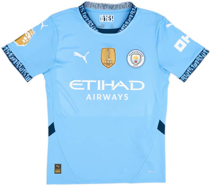 2024-25 Manchester City Home Shirt Haaland #9 - 10/10 - (S)