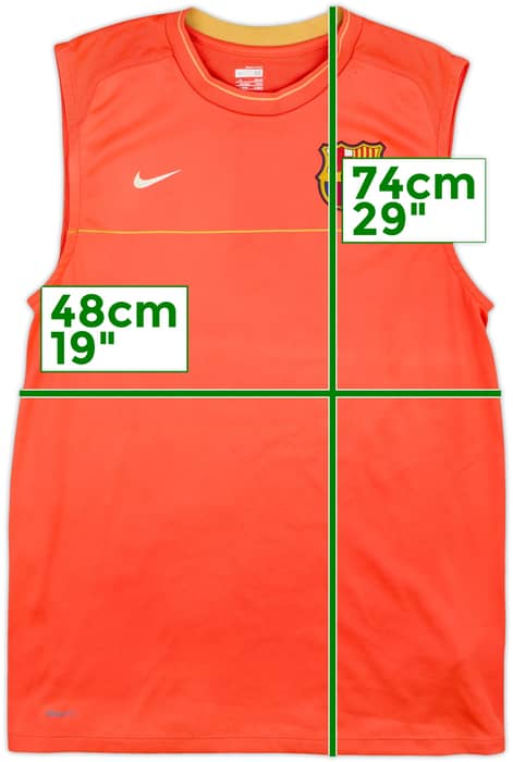 2008-09 Barcelona Nike Training Vest - 6/10 - (M)