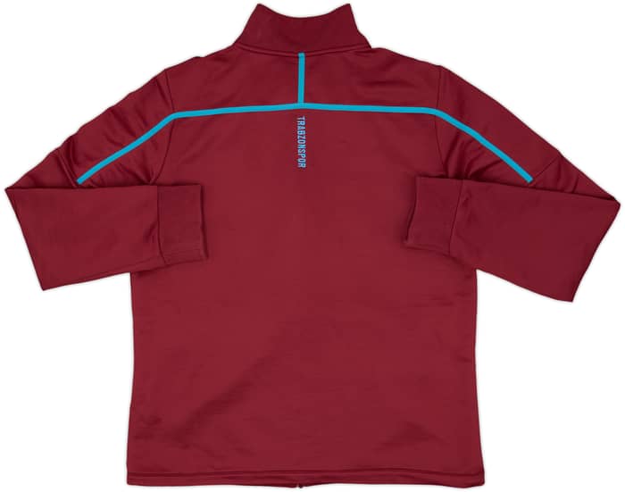 2018-19 Trabzonspor Macron Track Jacket - 9/10 - (L)