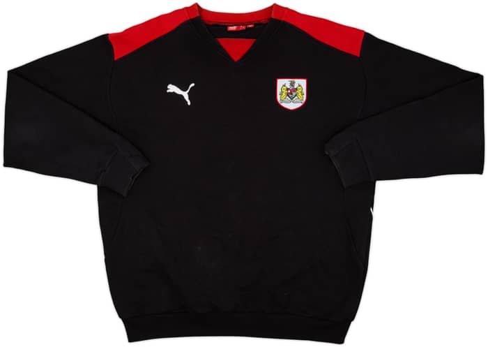 2008-09 Bristol City Puma Sweat Top - 6/10 - (L)