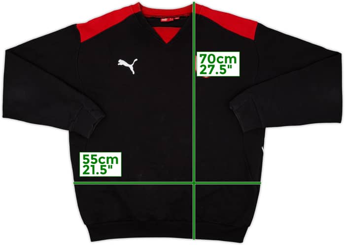 2008-09 Bristol City Puma Sweat Top - 6/10 - (L)