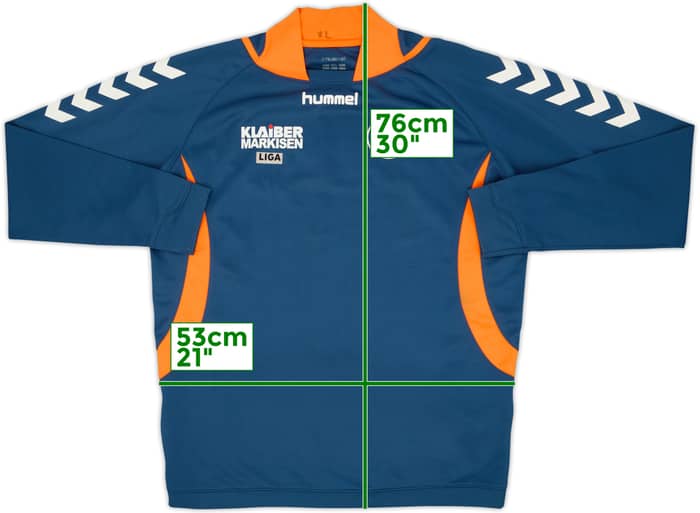 2014-15 Karslruhe Hummel Drill Top - 8/10 - (XL)