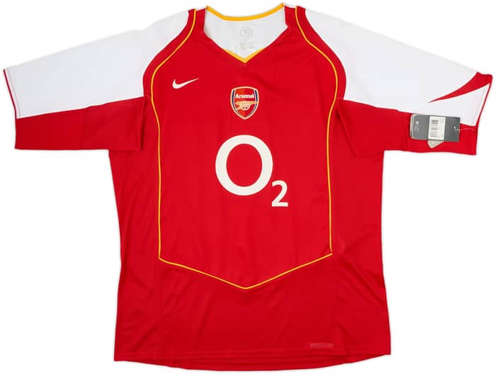 2004-05 Arsenal Home Shirt Vieira #4 (XXL)