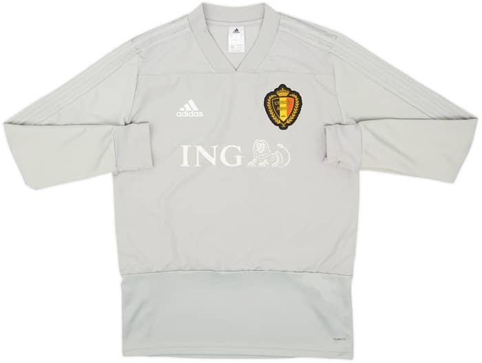 2017-18 Belgium adidas Drill Top - 8/10 - (M)