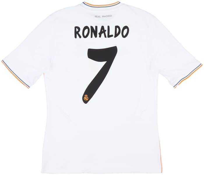 2013-14 Real Madrid Home Shirt Ronaldo #7 - 5/10 - (M)