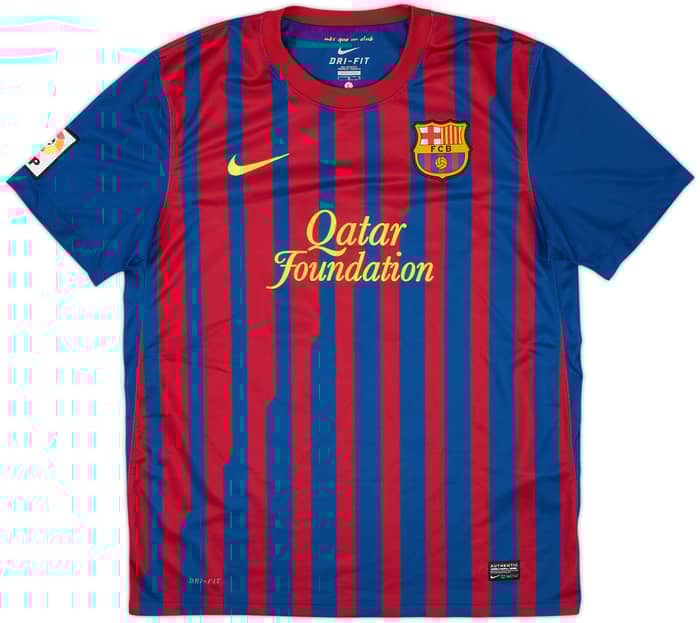 2011-12 Barcelona Home Shirt Messi #10 - 8/10 - (L)