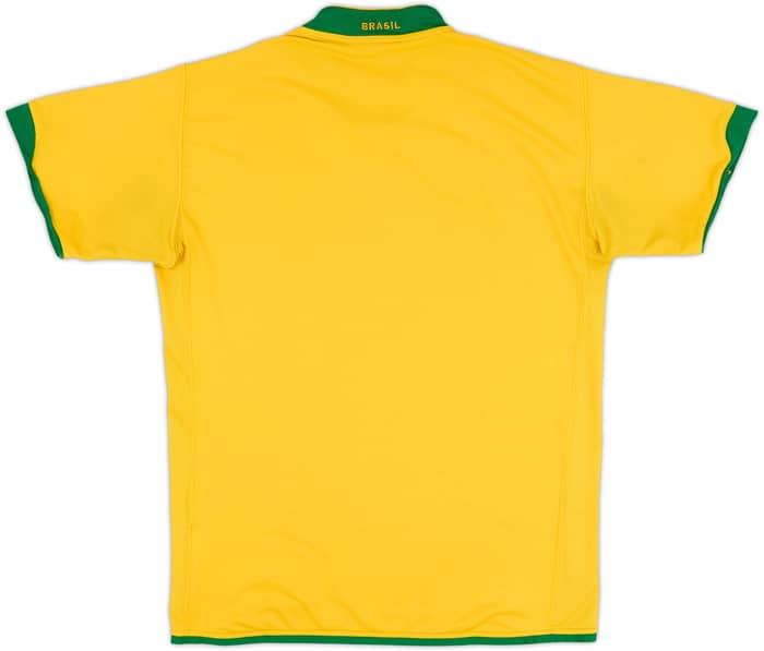2006-08 Brazil Home Shirt - 4/10 - (M)