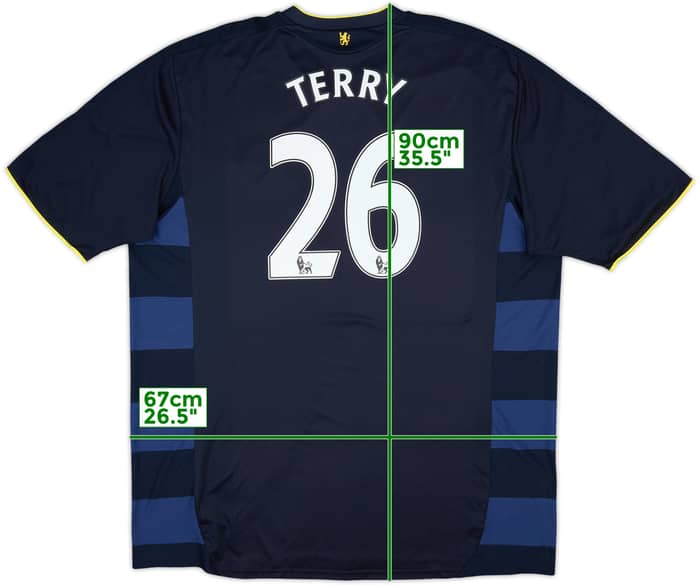 2009-10 Chelsea Away Shirt Terry #26 - 7/10 - (3XL)