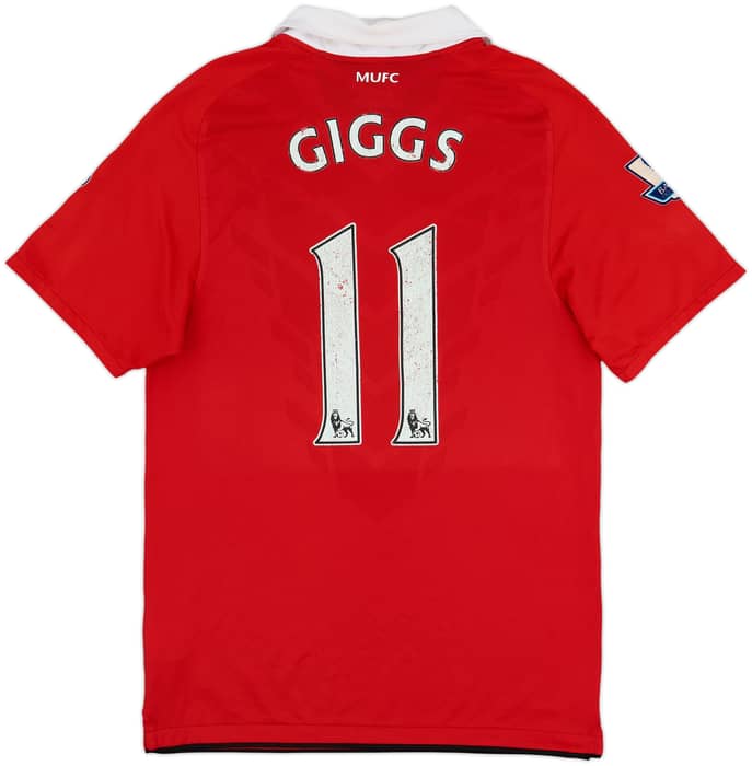 2010-11 Manchester United Home Shirt Giggs #11 - 5/10 - (S)