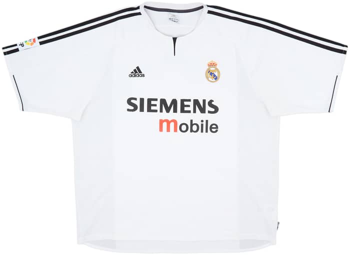 2003-04 Real Madrid Home Shirt Ronaldo #9 - 5/10 - (XXL)