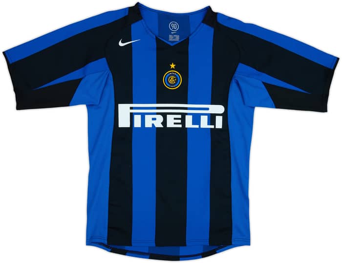 2004-05 Inter Milan Home Shirt Adriano #10 - 9/10 - (S)