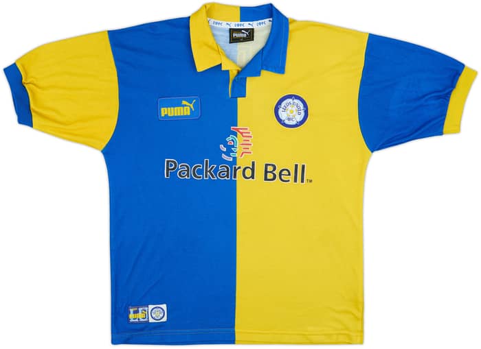 1997-99 Leeds United Away Shirt Radebe #5 - 8/10 - (M)