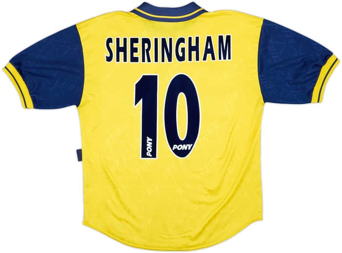 1995-97 Tottenham Third Shirt Sheringham #10 - 7/10 - (M)