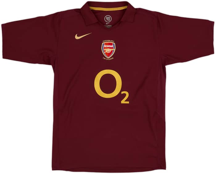 2005-06 Arsenal Home Shirt - 8/10 - (L.Boys)