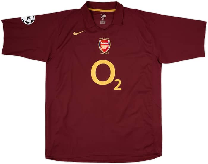 2005-06 Arsenal Home Shirt Pires #7 - 5/10 - (XXL)