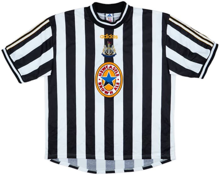 1997-99 Newcastle Home Shirt Shearer #9 - 8/10 - (XXL)