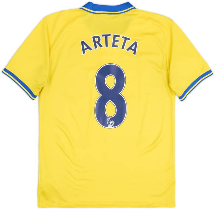 2013-14 Arsenal Away Shirt Arteta #8 - 6/10 - (M)