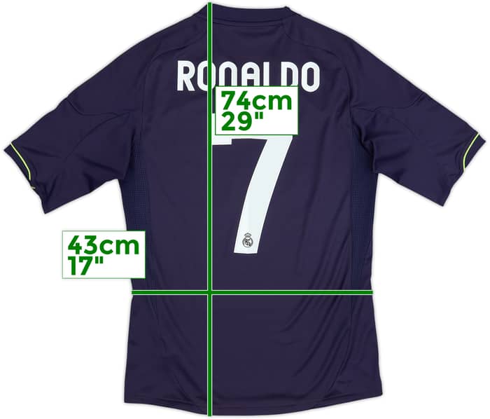2012-13 Real Madrid Away Shirt Ronaldo #7 - 8/10 - (S)