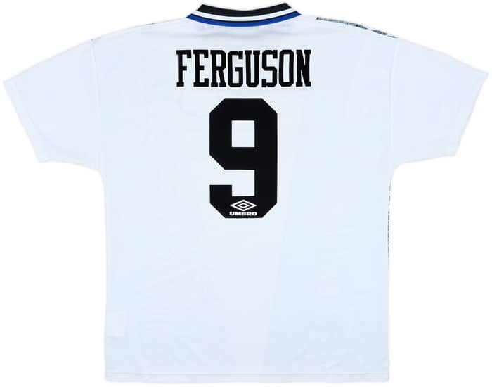 1994-95 Everton Away Shirt Ferguson #9 - 8/10 - (XL)