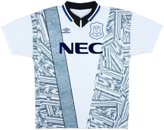 1994-95 Everton Away Shirt Ferguson #9 - 8/10 - (XL)