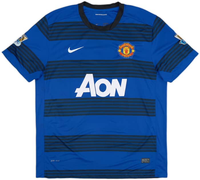 2011-13 Manchester United Away Shirt Young #18 - 5/10 - (XL)