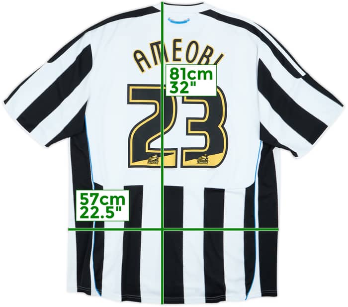 Camiseta de local del Newcastle 2009-10 Ameobi #23 - 5/10 - (XL)