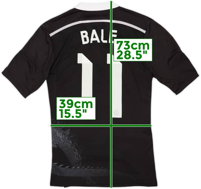 2014-15 Real Madrid Third Shirt Bale #11 - 9/10 - (S)