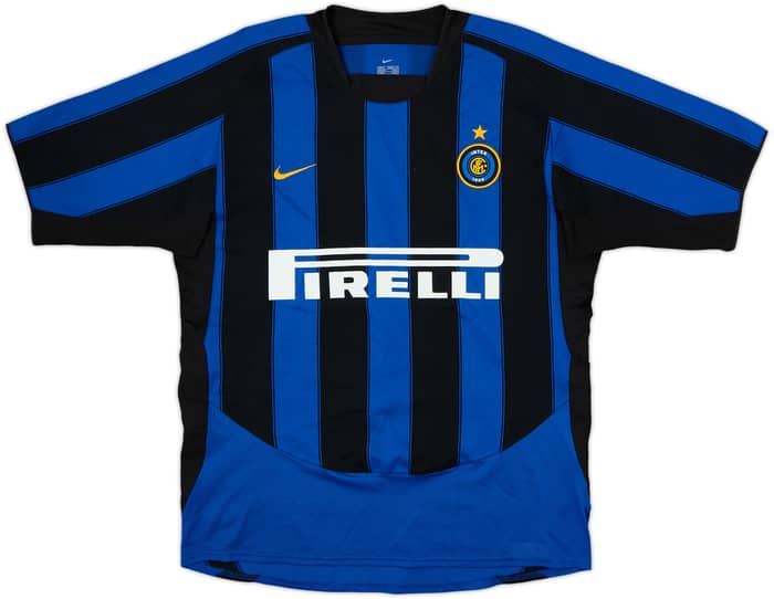 2003-04 Inter Milan Home Shirt Adriano #10 - 8/10 - (M)