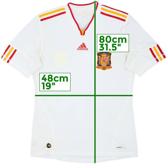 Camiseta de visitante de España 2011 - 3/10 - (M)