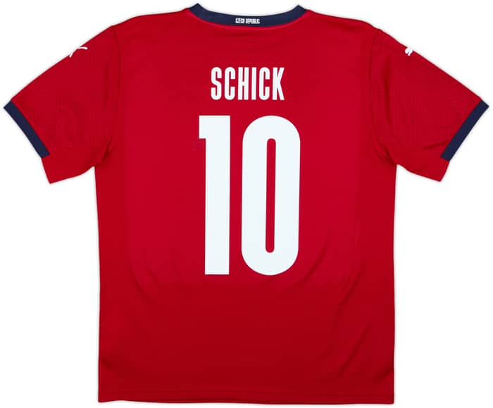 2020-21 Czech Republic Home Shirt Schick #10 - 10/10 - (M)
