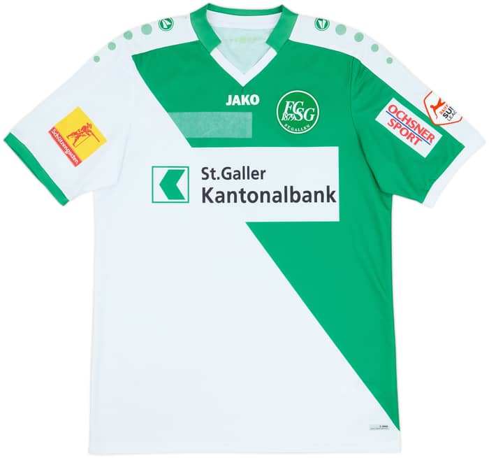 2016-17 St Gallen Youth Match Issue Home Shirt #2
