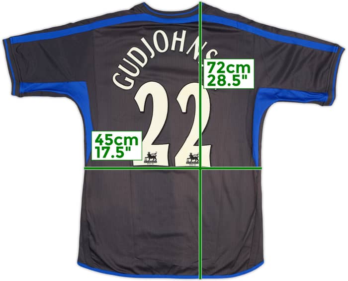 2002-04 Chelsea Away Shirt Gudjohnsen #22 - 6/10 - (S)