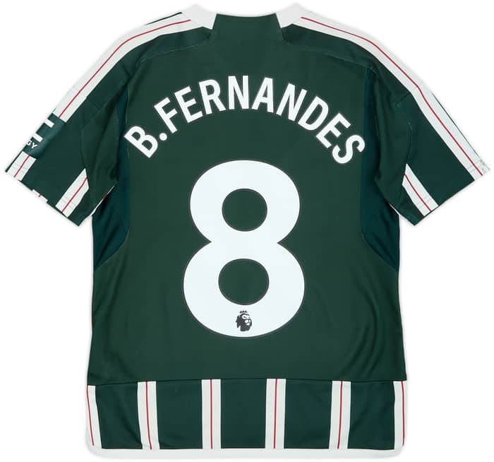 Camiseta de visitante del Manchester United 2023-24 B.Fernandes #8 - 6/10 - (13-14 años)