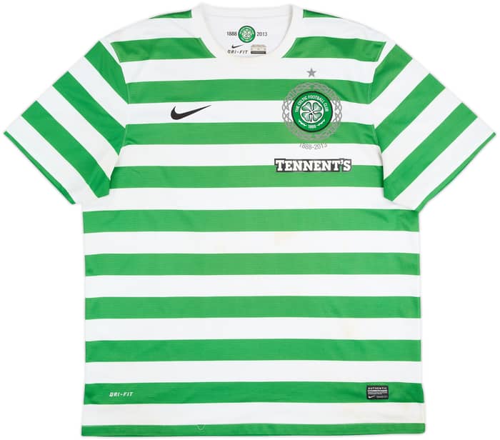 2012-13 Celtic '125th Anniversary' Home Shirt Brown #8 - 5/10 - (XL)